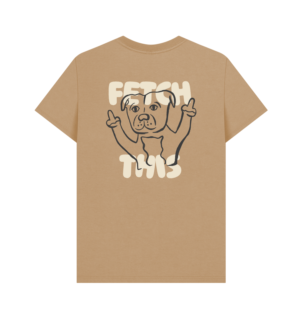 Sand Printed T-shirt Back