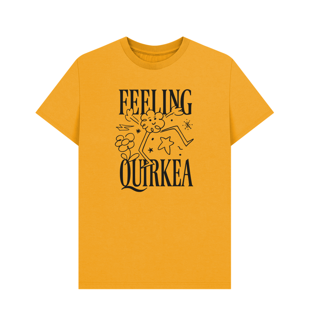 Mustard Printed T-shirt