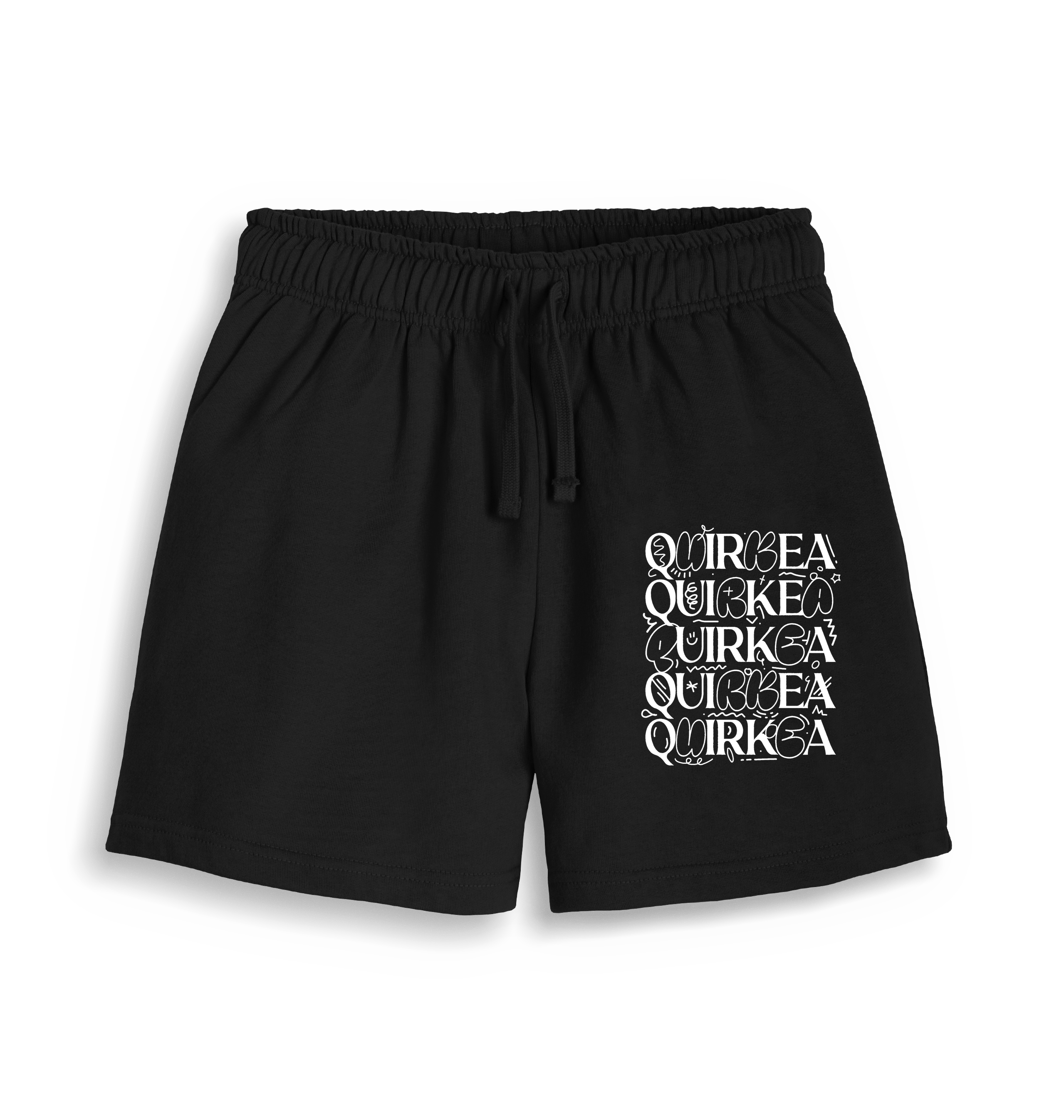 Black Shorts Front