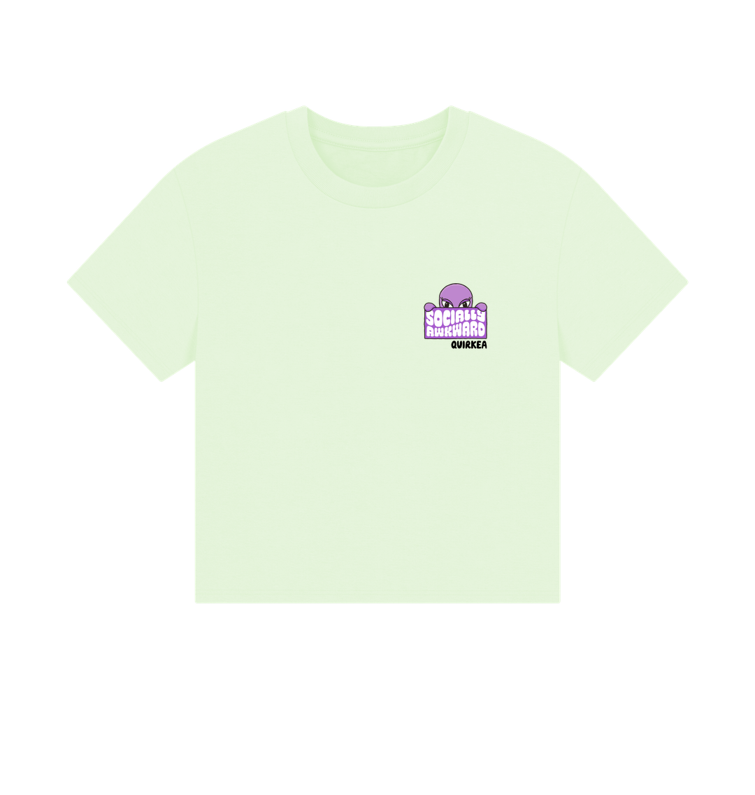 Pastel Green Printed T-shirt