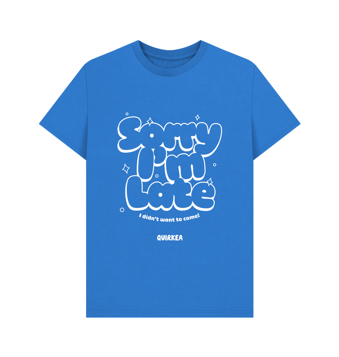 Bright Blue Printed T-shirt