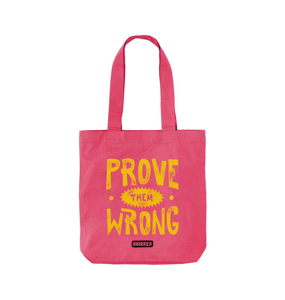 Raspberry Pink Printed Bag