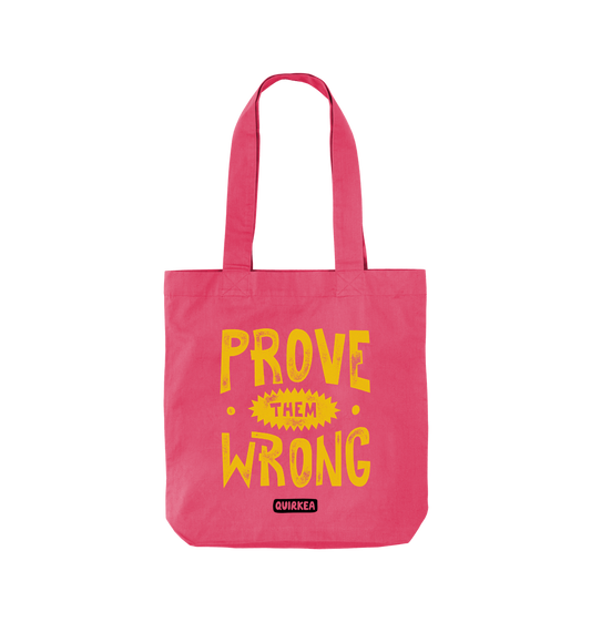 Raspberry Pink Printed Bag