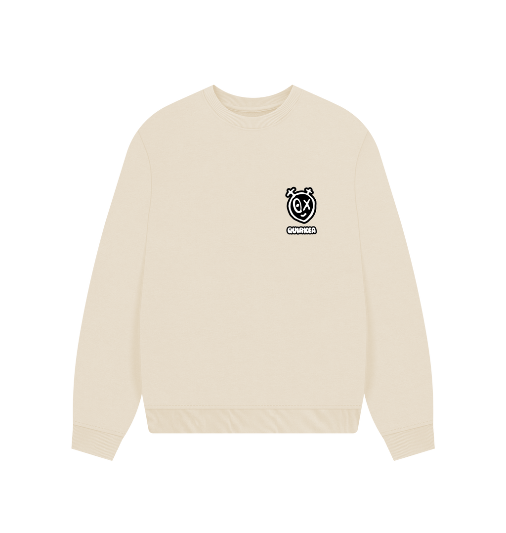 Oat Printed Sweater Front