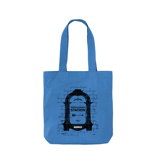 Cornflower Blue Printed Bag