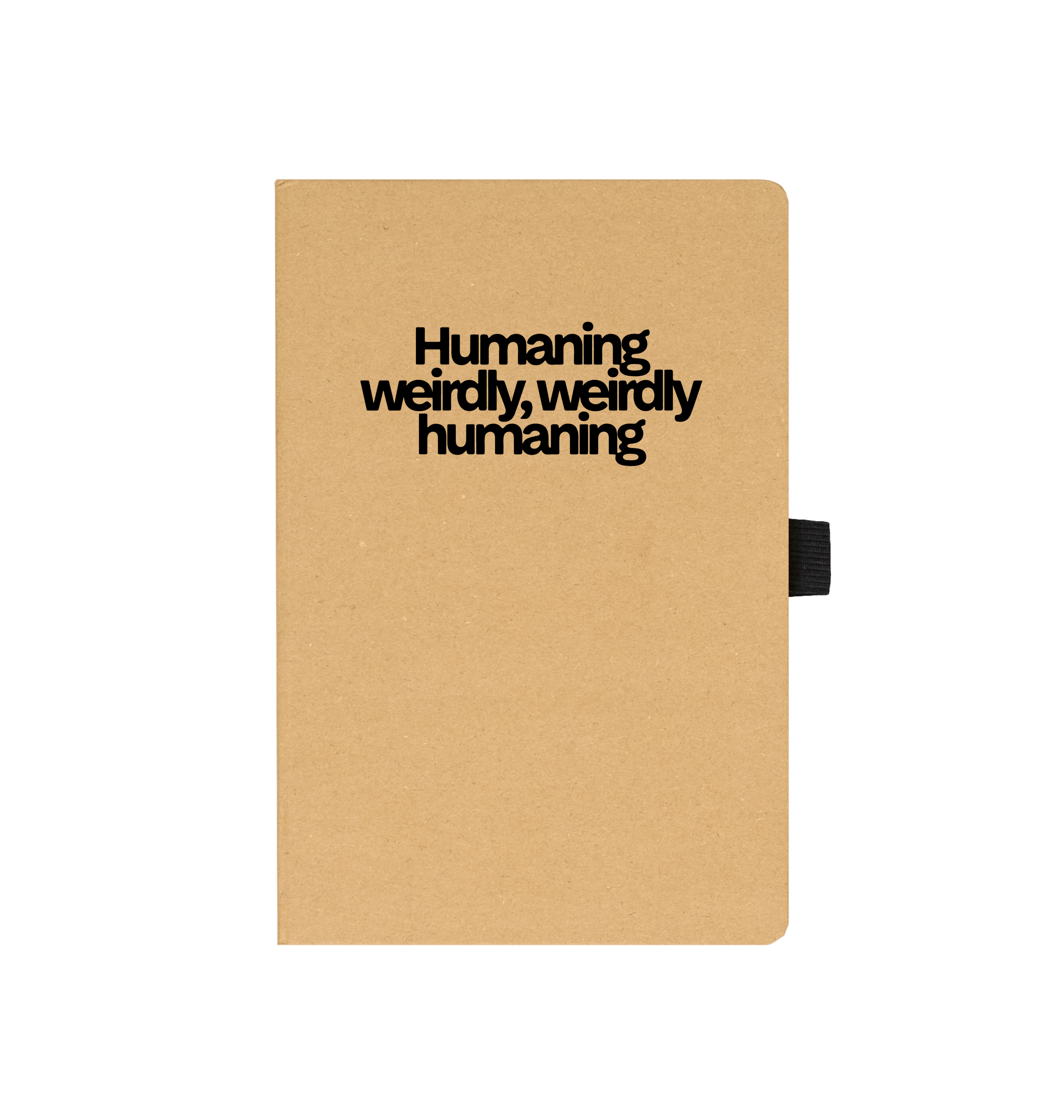 Kraft Printed Notebook Front