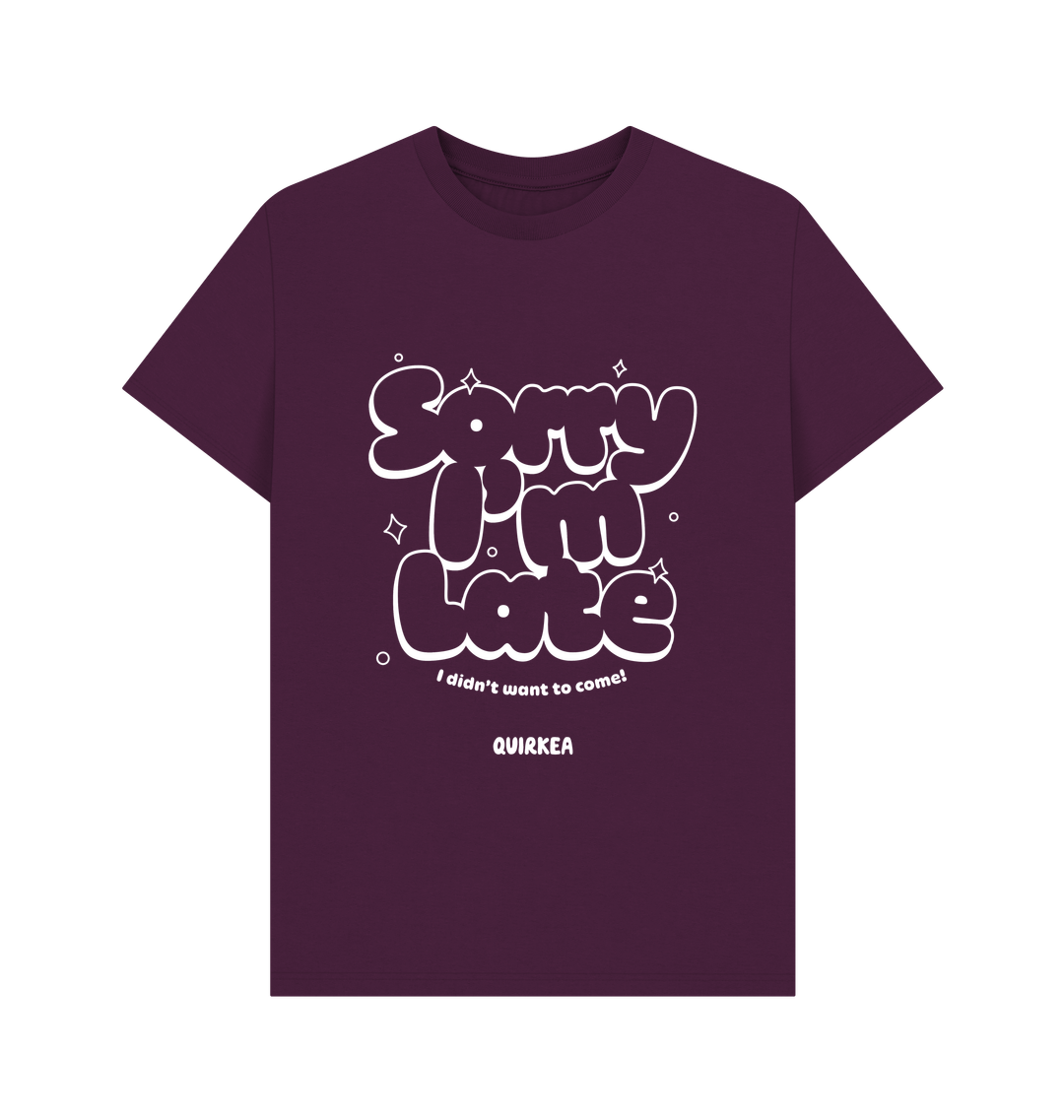 Purple Printed T-shirt