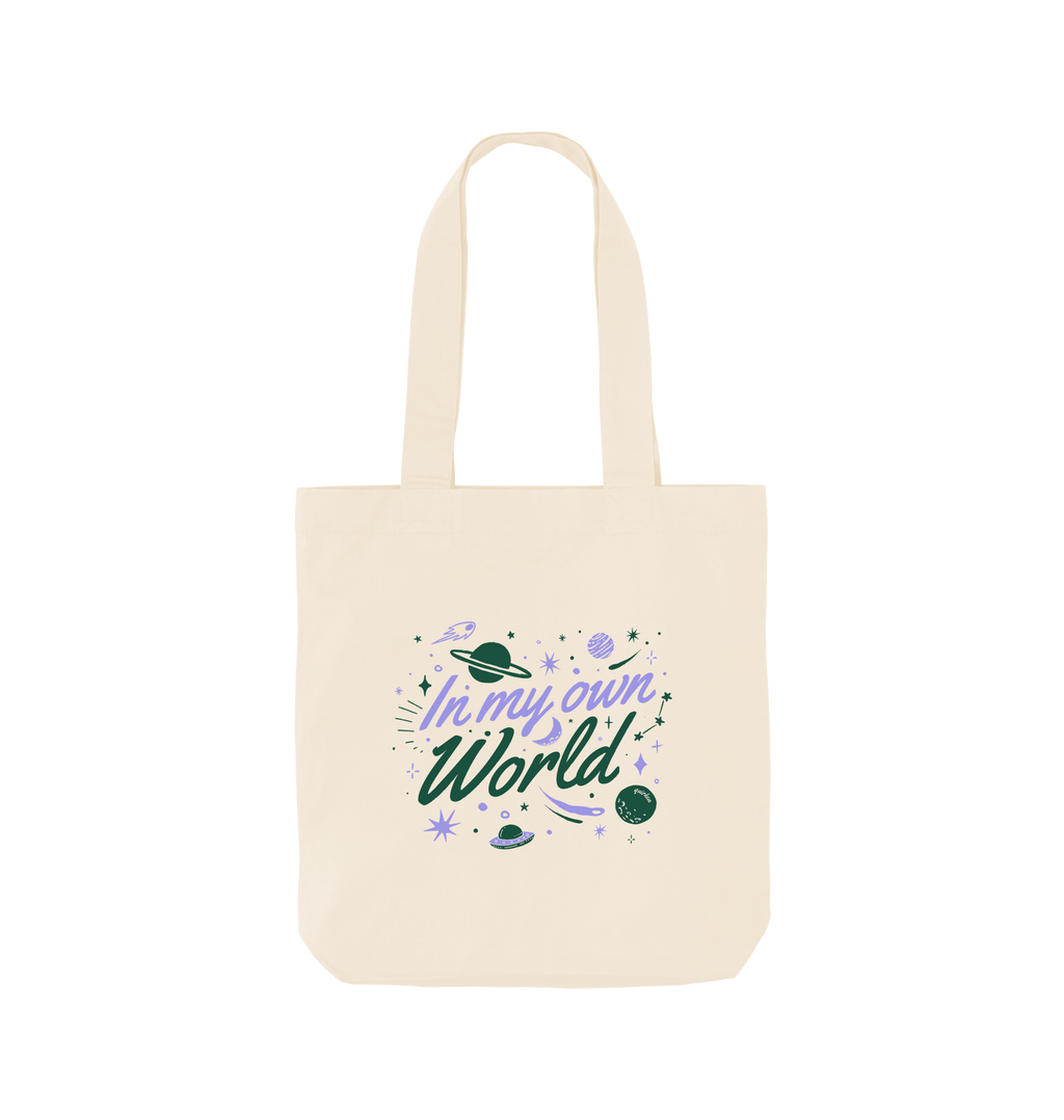 Natural Printed Bag Front