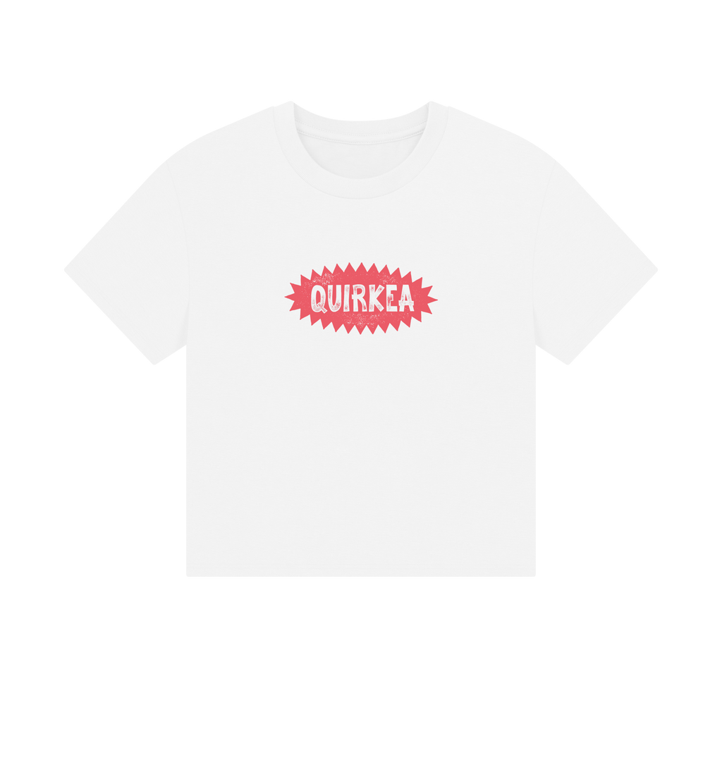 White Printed T-shirt Front