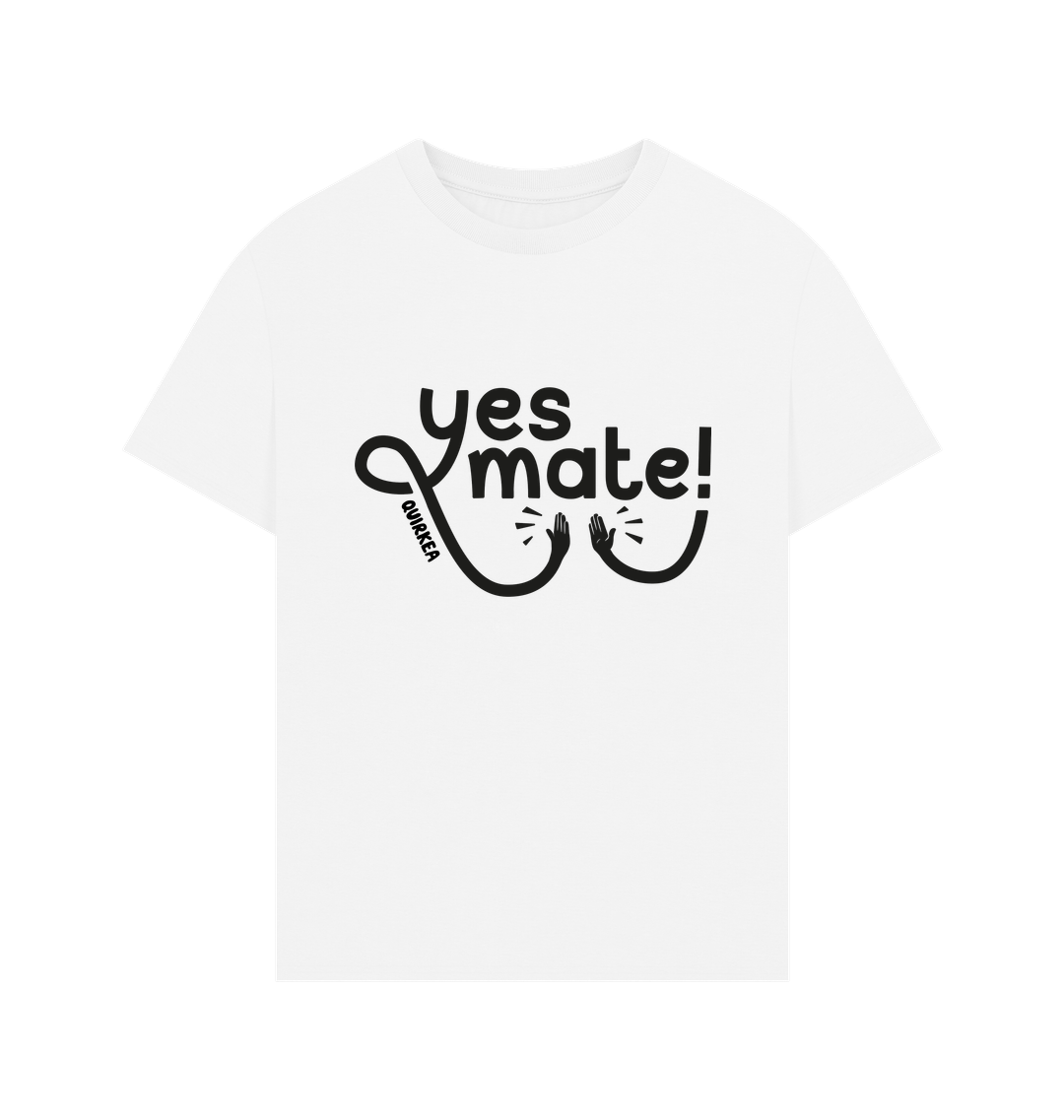 White Printed T-shirt