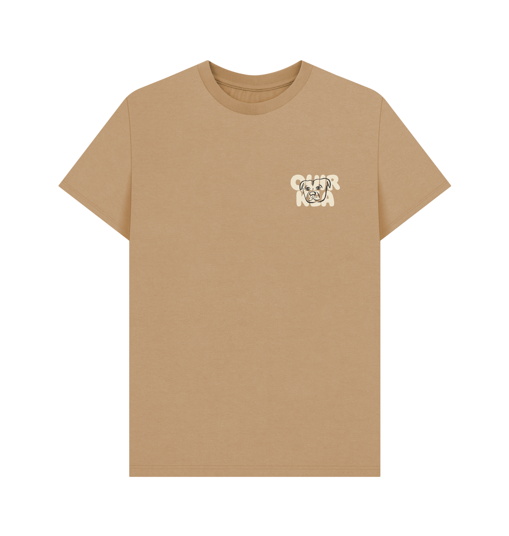 Sand Printed T-shirt Front