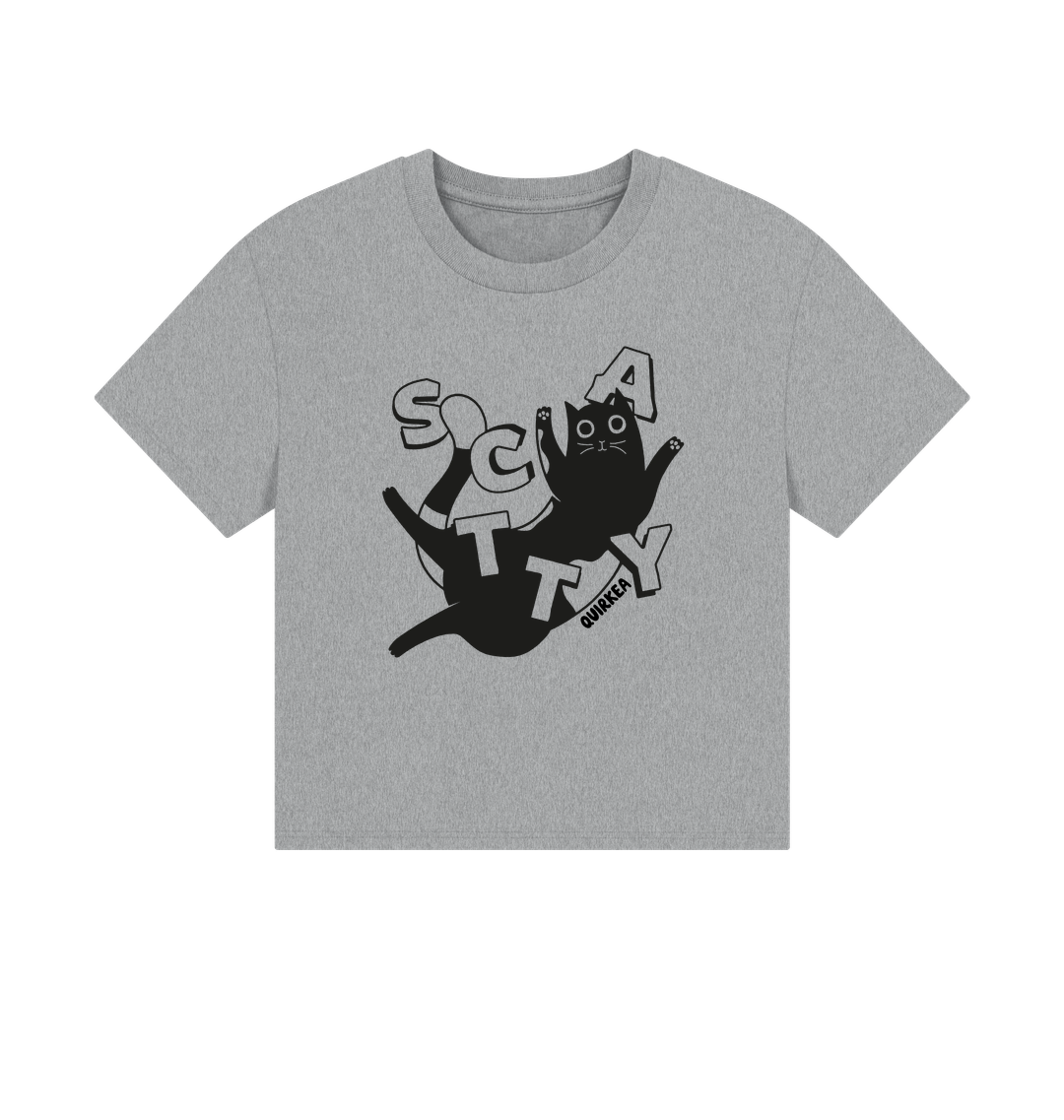 Athletic Grey Printed T-shirt