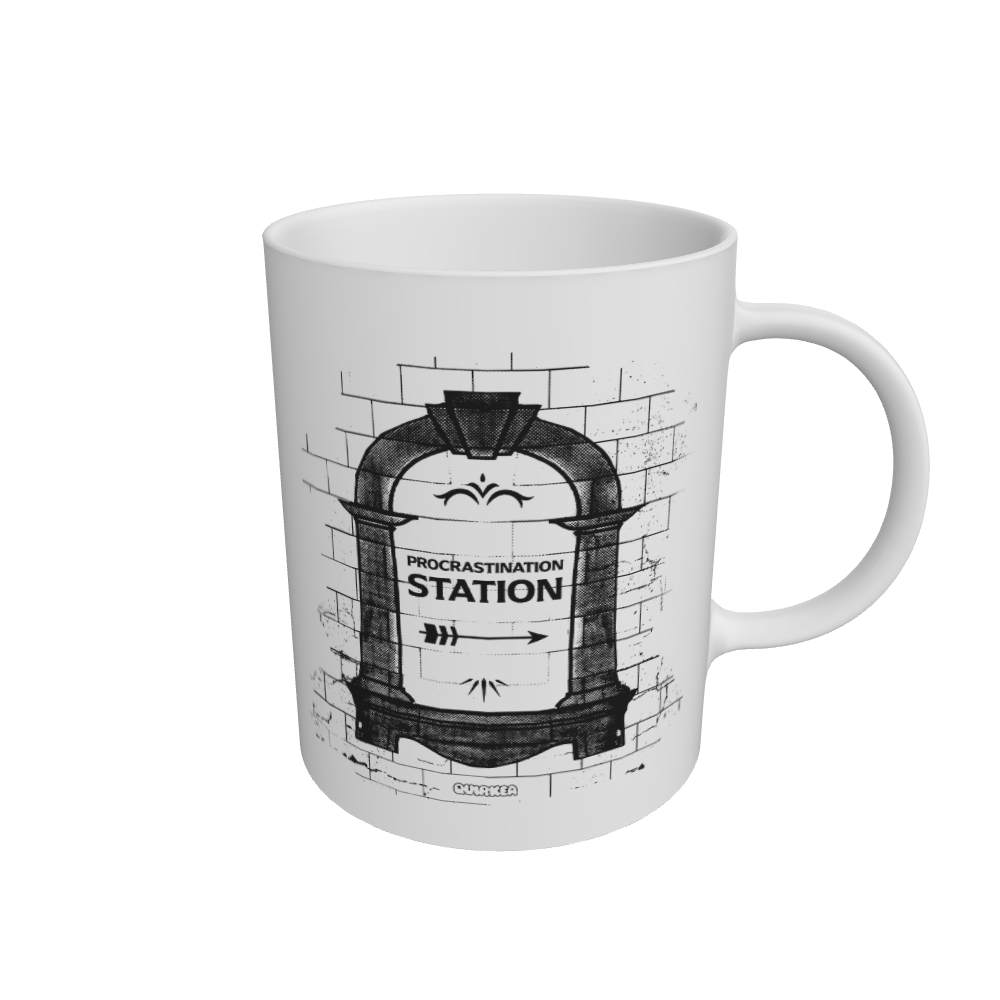 White Mug Front