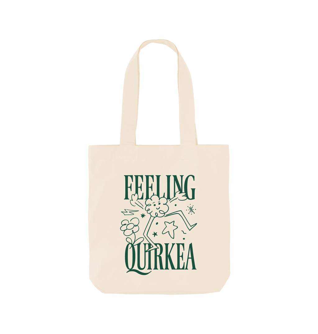 Natural Printed Bag Front