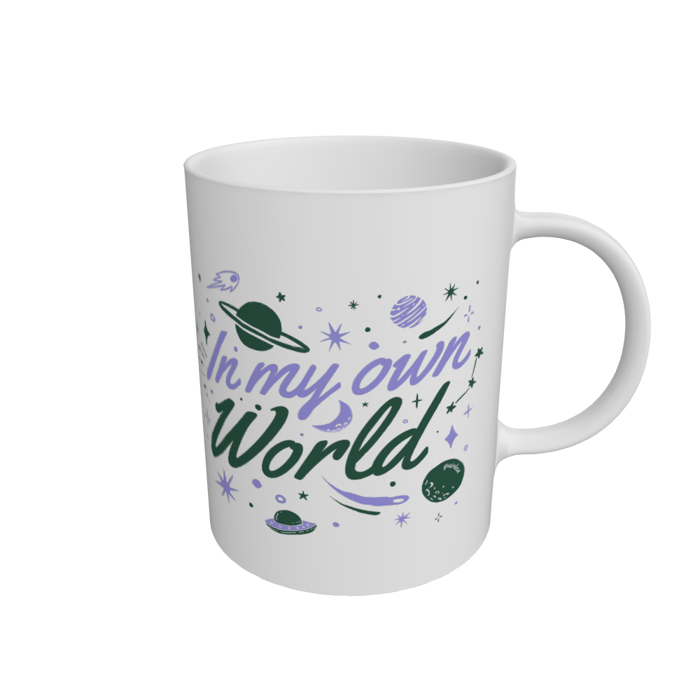 White Mug Front